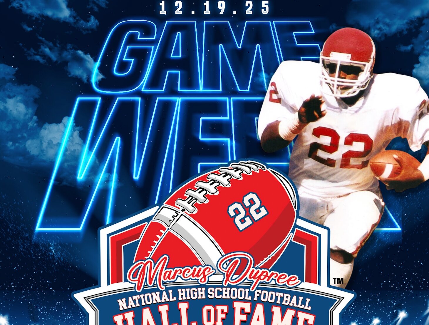 Marcus Dupree National High School Football Hall of Fame Classic coming